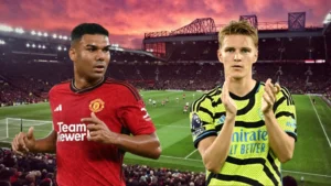 Trận đấu Manchester United 3-2 Arsenal